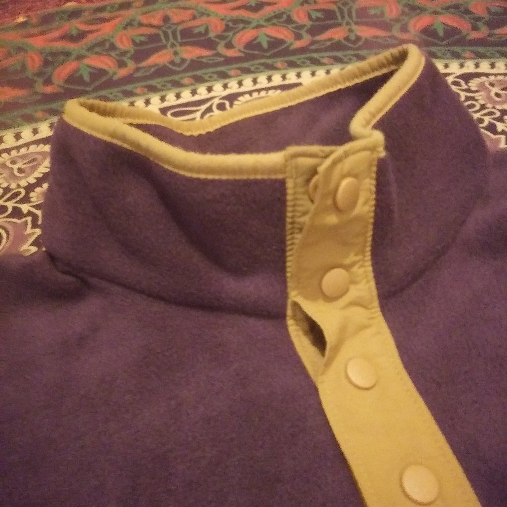 Columbia snap fleece